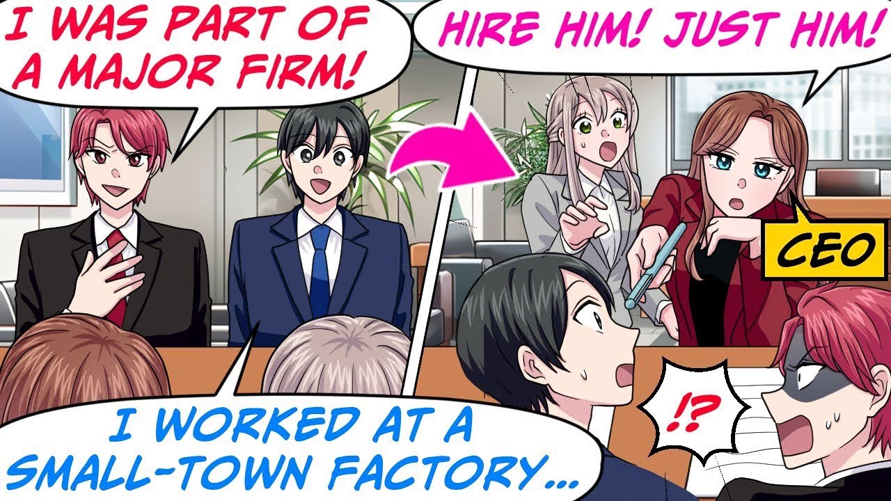 Competing With a Genius Friend at My Dream Job…Then Life Threw Me a Sweet Surprise[RomCom Manga Dub]
