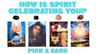 PICK A CARD 🩵 How Is Spirit Celebrating You?