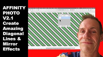 Dramatic DIAGONAL Lines Creation In Affinity Photo In Seconds