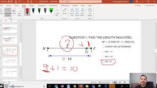 Segment Addition Postulate PART 1
