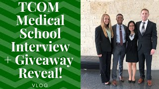 TCOM Medical School Interview + Giveaway Reveal!