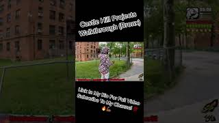 Inside Castle Hill Projects (Bronx) #hoodvlogs #nyc #nycha #bronx #hoodtime #bronxdrill #castlehill