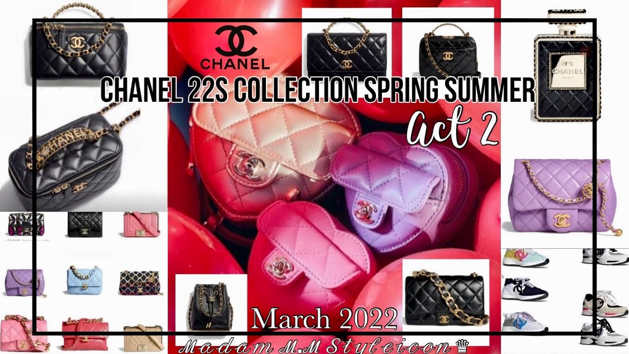 CHANEL 22S SPRING SUMMER 2022 COLLECTION *ACT 2*, HANDBAGS, SLGs, SHOES &  ACCESSORIES