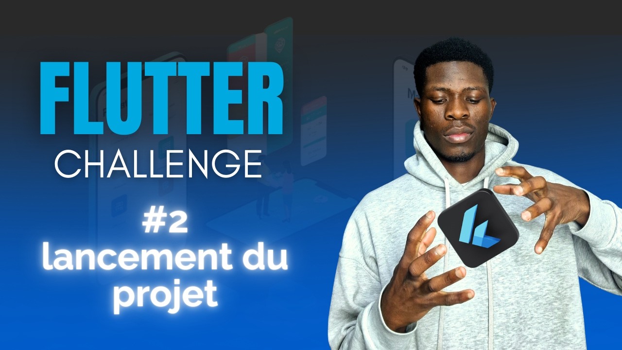 Flutter Challenge #2 ( lancement son projet avec flutter) - YouTube