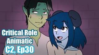 Fjord and Jester's Steamy Dungeon Experience - Critical Role Animatic - Campaign 2, Episode 30 screenshot 5