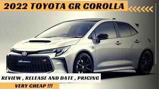 2022 Toyota Corolla GR Price | Interior & Exterior screenshot 5