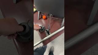 Installing a hub on a prop shaft
