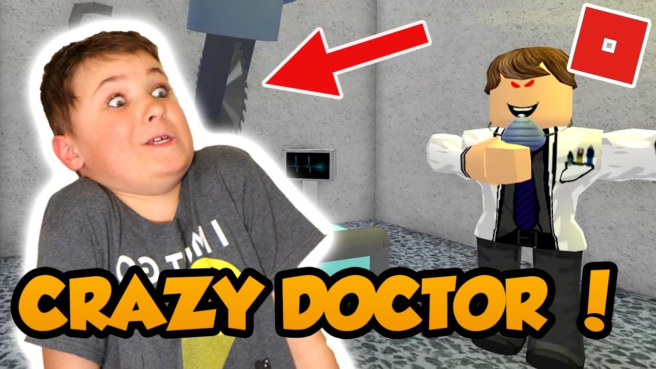 Let S Escape Crazy Doctor From Evil Hospital In Roblox Insane Obby Youtube - escaping evil denis alex sub corl dantdm ronaldomg roblox escape evil youtubers obby