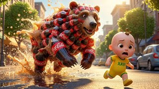 Monster in Junk Food Song | Don’t Eat Junk Food, Eat Green Veggies! 🥦 Baby Xavi Kids Songs