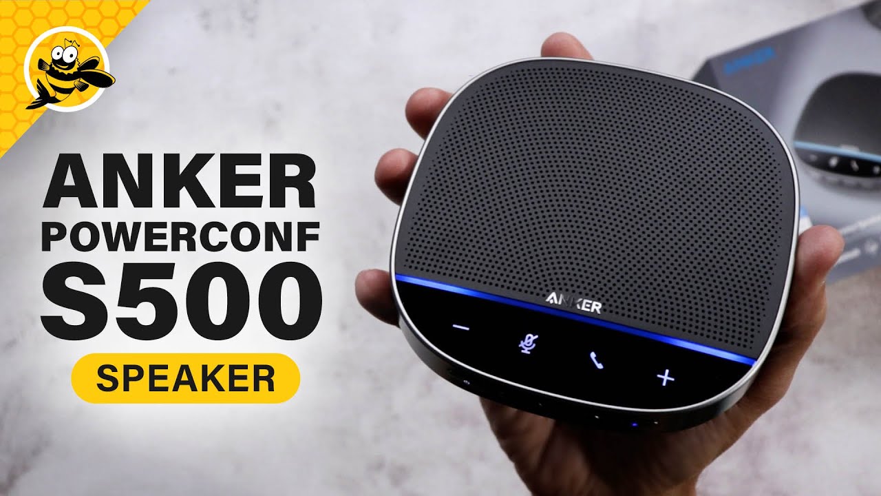 Anker PowerConf S500 Speaker - Unboxing and First