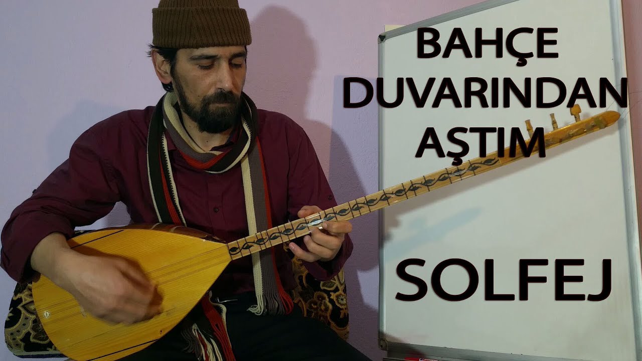 Bahçe Duvarından Aştım ( Neşet Ertaş ) Uzan Sap Bağlama Solfej Dersi Bahçe Duvarından Aştım ( Neşet Ertaş ) Uzan Sap Bağlama Solfej Dersi
