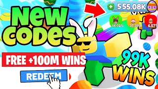 3 NEW SECRET *5M WINS* Codes in RACE CLICKER?! NEW CODES ROBLOX RACE  CLICKER CODES 