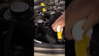 How to fix a coolant leak with eggs
