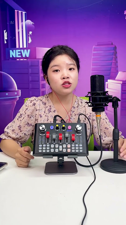 If you don’t have a naturally good voice and can’t sing well, then choose TNW V18 sound card