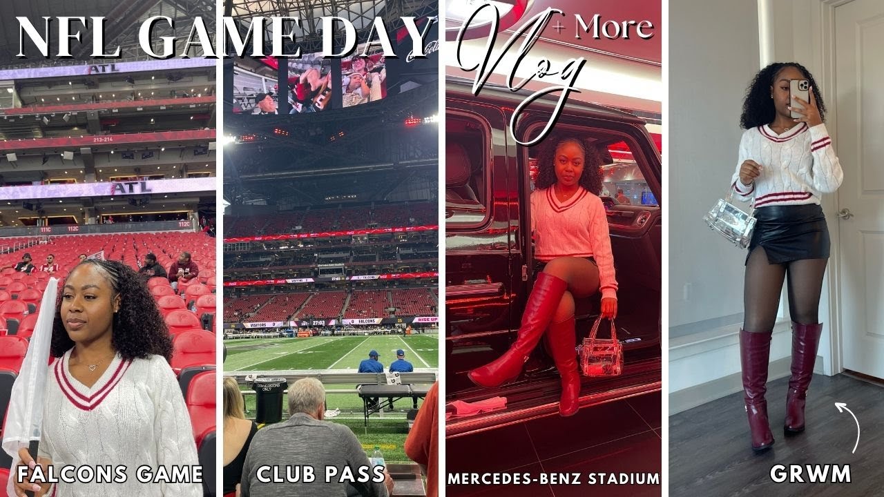 NFL Game Day Vlog| GRWM + Unboxing + Grocery haul + More