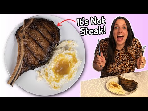 Hyperrealistic Steak Cake with some Mashed Potatoes Cake on the Side!