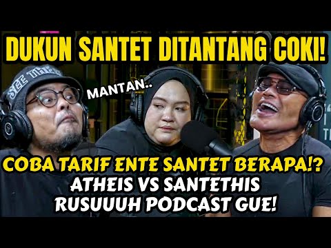 MAAF COKI HILANG HABIS INI‼️... Ria Puspita: Agama aja loe gak ada... 😂 - Podcast Santet