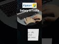 Flipkart Salary Revealed