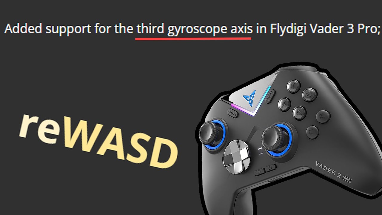Vader 3 Pro Just Got A Little Upgrade In reWASD - YouTube