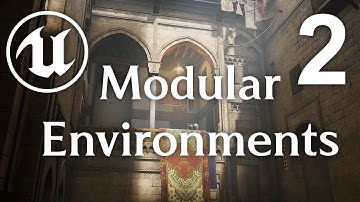 Modular Environments in UE4 - Part 2 - Modular blockout