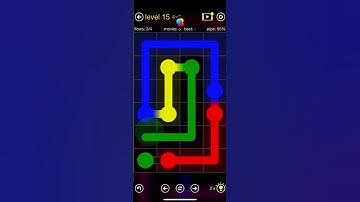 Flow Free - Links - Loop Pack - Level 15 (4x6)