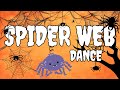 🎃 Spooky Spider Web Dance | Fun & Educational Halloween Song! 🕷️#spider #creepy #kids