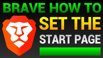 How To Set Start Page In Brave Browser (New Tab Page)