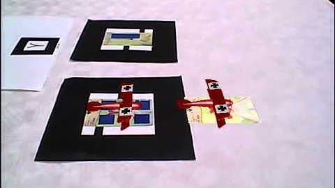 Playing AR Wings of War using ARToolkit (I)