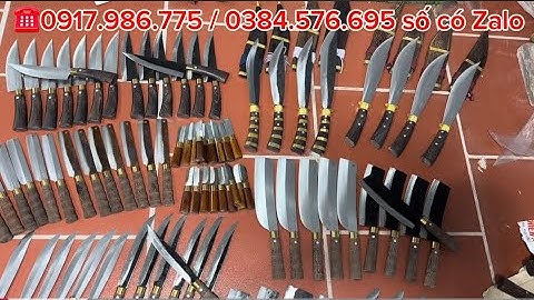 💥DAO GHÉP,RỬA DỪA,MÈO MINI,DAO CHẶT,DAO BẾP,QUẮM ĐI RỪNG THÉP CHUẨN,GIÁ TẠI LÒ