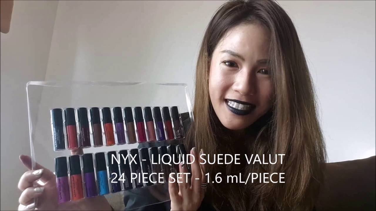 [InMyFrame] NYX Liquid Suede Value Set มาด้วยกัน 24 แท่ง!