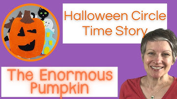 The Enormous Turnip—Halloween version—for Preschool Circle Time and Storytime Halloween Fun!
