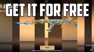 Get a new 81Gun Skin for free -Crossfire mobile chinese #cfm #crossfire china