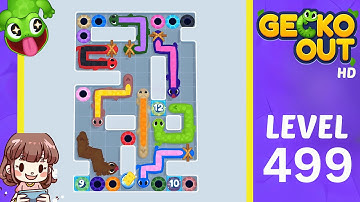 Gecko Out Level 499 Solution Walkthrough