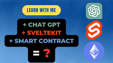 How I use ChatGPT to integrate SvelteKit app and Smart contract in an NFT game | Learn with me