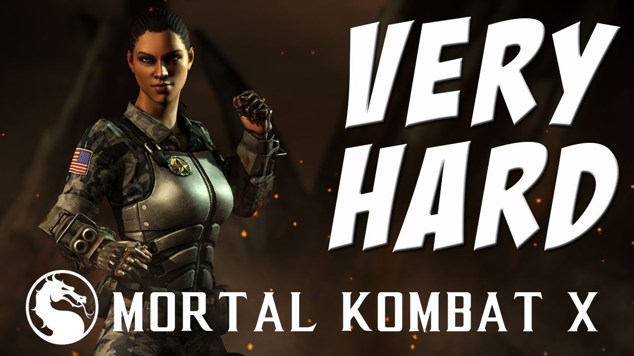 Mortal Kombat X Jacqui Briggs (Shotgun) Klassic Tower on Very Hard
