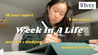 How I Survive A Week in Business School // 48 Hr Report // Ivey