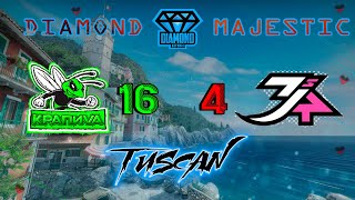 : [  ] DIAMOND MAJESTIC | DAY 4 | BO3 | MAP2  KPAVA VS K2  de_tuscan [ 14 / 7 ]