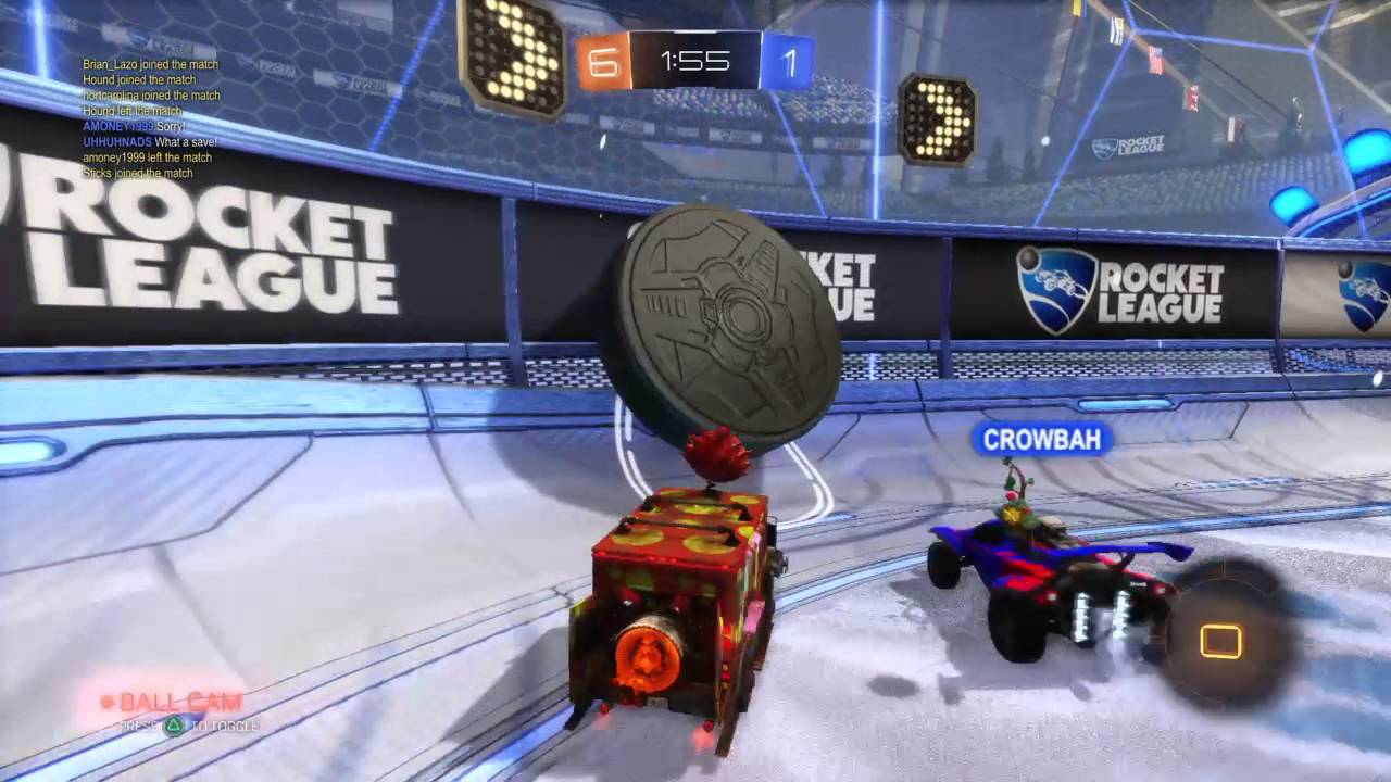 Playing With A Hockey Puck! Rocket League Winter Games!