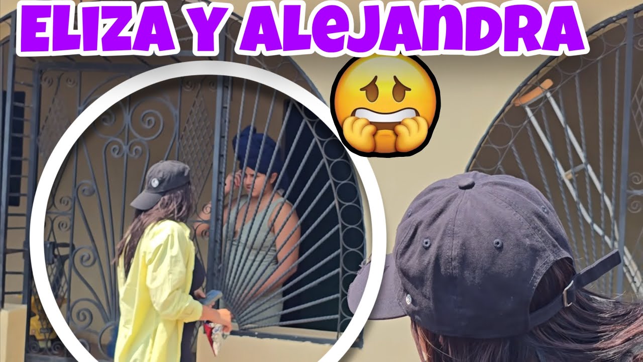 Eliza Llamo A Alejandra😱Para Decirle Algo Rumbo Al Terreno De Nano 