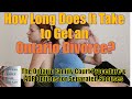 How Fast Can You Get Divorced in Ontario?