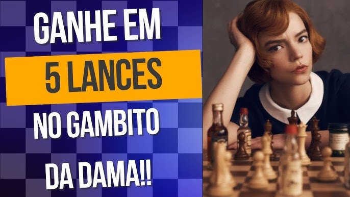 O Gambito da Rainha (Dama) aceito. Abertura do xadrez 
