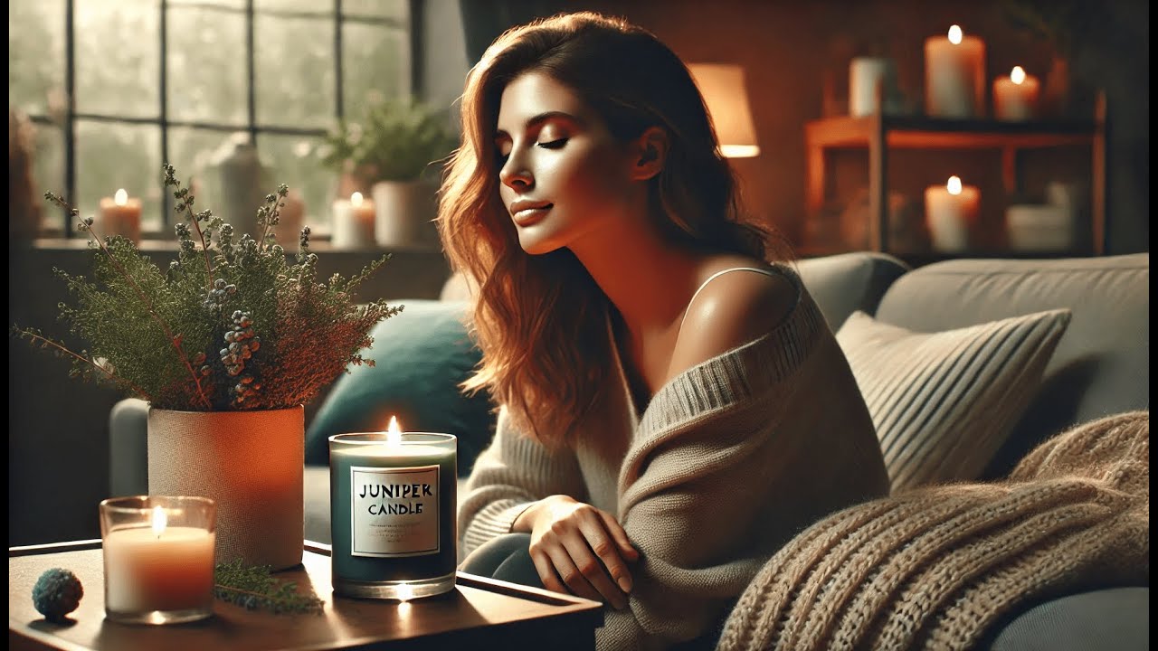 🕯️ Sand + Fog Scented Candle - Juniper Berry Sage | Best Juniper Candle 🌿