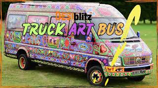 The DESIblitz Truck Art Bus