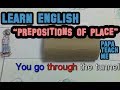 Prepositions of place  Giving directions in English