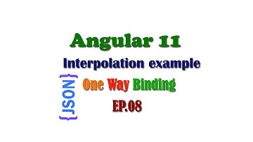 Interpolation in Angular 11, Angular String Interpolation, Angular 11 tutorial in Hindi 2021