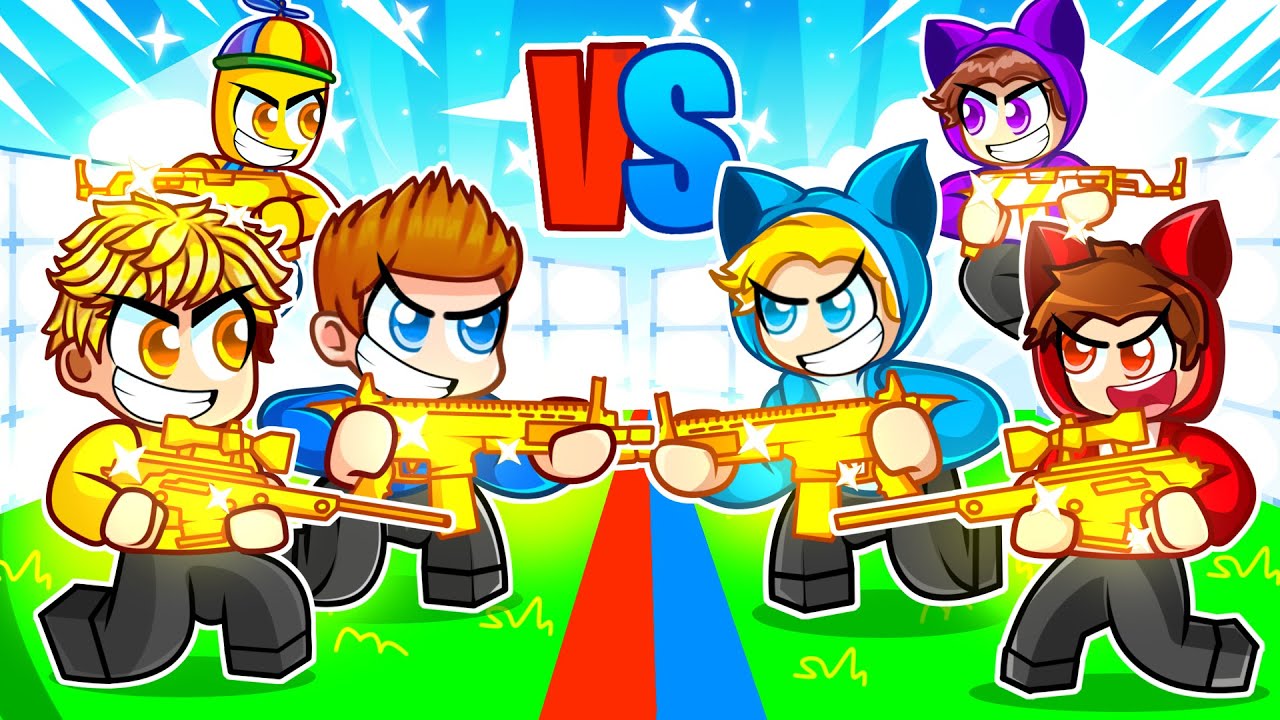 @WojanGames & PTYŚ & GACEK VS SAJMON & JERRY & TEDY!