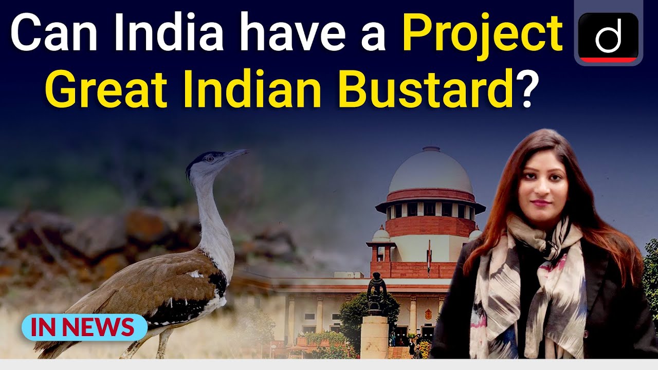 Can India Have A Project Great Indian Bustard IN NEWS Drishti IAS Can India Have A Project Great Indian Bustard IN NEWS Drishti IAS