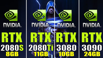 RTX 2080 SUPER vs RTX 2080Ti vs RTX 3080 vs RTX 3090 || PC GAMES TEST ||
