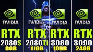 RTX 2080 SUPER vs RTX 2080Ti vs RTX 3080 vs RTX 3090 || PC GAMES TEST ||