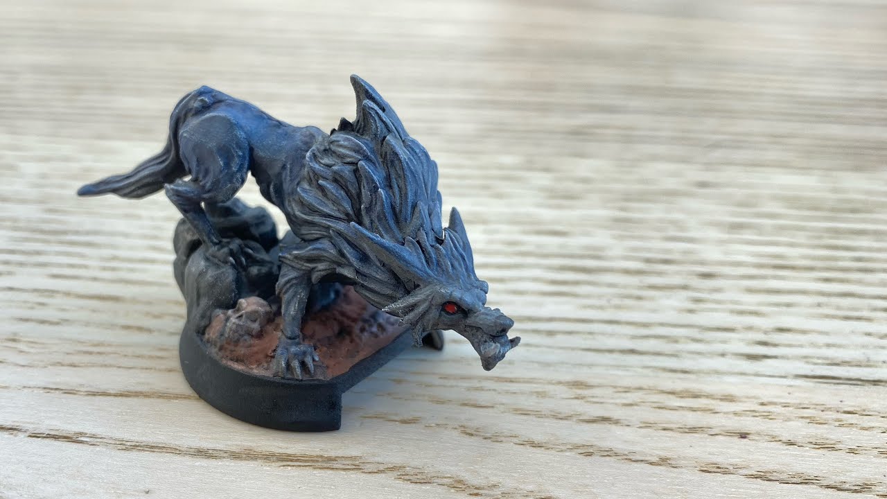 Near.paint descent legends of the dark paint the wolf 巨狼